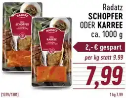 Radatz Radatz schopfer oder karree Angebot