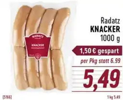 Radatz Radatz knacker Angebot