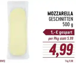 Radatz Mozzarella geschnitten Angebot