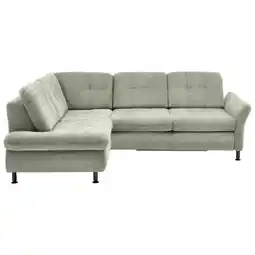 XXXLutz Ecksofa in Webstoff Grün Angebot