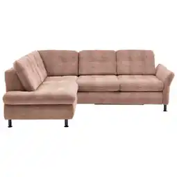 XXXLutz Ecksofa in Webstoff Orange Angebot