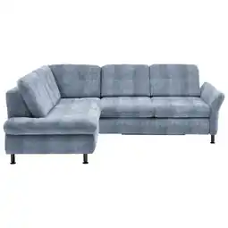 XXXLutz Ecksofa in Webstoff Hellblau Angebot
