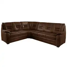 XXXLutz Ecksofa in Lederlook Braun Angebot