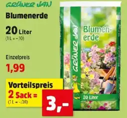 Thomas Philipps GRÜNER JAN Blumenerde Angebot