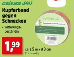 Thomas Philipps GRÜNER JAN Kupferband gegen Schnecken Angebot