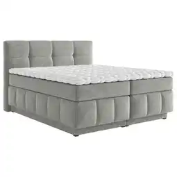 XXXLutz Boxspringbett 180/200 cm in Grau Angebot