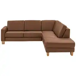 XXXLutz Ecksofa in Echtleder Braun Angebot