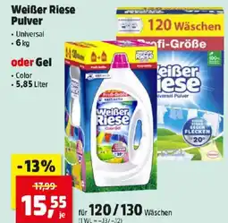 Thomas Philipps Weißer Riese Pulver oder Gel Angebot