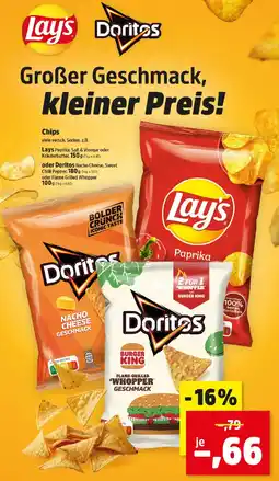 Thomas Philipps Lay's Dorites Chips Angebot