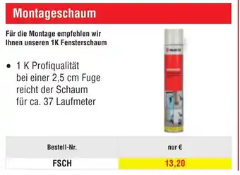 Josef Steiner Montageschaum Angebot