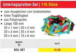 Josef Steiner Unterlagsplatten-Set Angebot