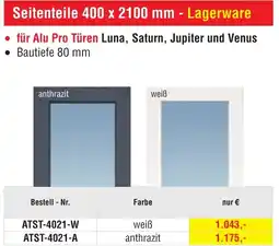 Josef Steiner Seitenteile Angebot