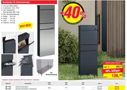 Josef Steiner Briefkasten für Bodenmontage Angebot