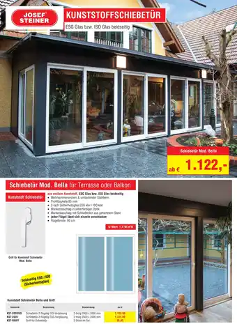 Josef Steiner Schiebetür Mod. Bella Angebot