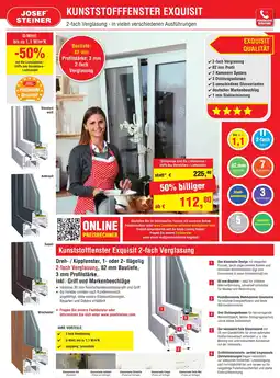 Josef Steiner Kunststofffenster exquisit Angebot