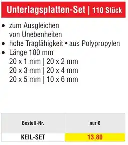 Josef Steiner Unterlagsplatten-Set Angebot