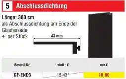 Josef Steiner Abschlussdichtung Angebot