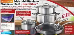 Norma HYPERFLON Edelstahl Titanium Pfanne oder Topf Hexcalibur Angebot