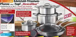 Norma HYPERFLON Edelstahl Titanium Pfanne oder Topf Hexcalibur Angebot