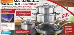 Norma HYPERFLON Edelstahl Titanium Pfanne oder Topf Hexcalibur Angebot