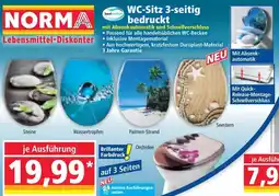 Norma WC-Sitz 3-seitig bedruckt Angebot