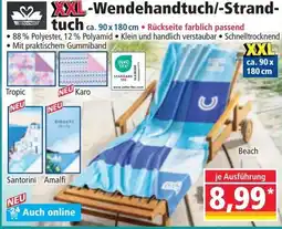 Norma XXL-Wendehandtuch/Strandtuch Angebot