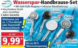 Norma badkomfort Wasserspar-Handbrause-Set Angebot