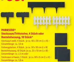 Lidl Parkside Steckzaun Angebot