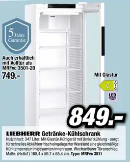 Red Zac LIEBHERR Getränke-Kühlschrank Angebot