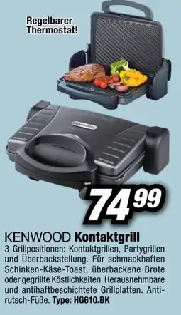 Red Zac Kenwood Kontaktgrill Angebot