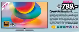 Red Zac Panasonic 164 cm Ultra HD Angebot