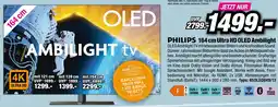 Red Zac Philips 164 cm ultra hd oled ambilight Angebot