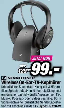 Red Zac Sennheiser Wireless On-Ear-TV-Kopfhörer Angebot