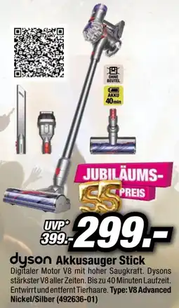 Red Zac dyson Akkusauger Stick Angebot