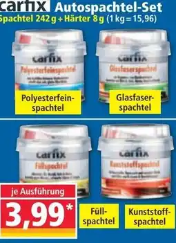 Norma carfix Autospachtel-Set Angebot