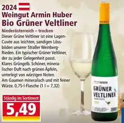 Norma Weingut Armin Huber Bio Grüner Veltliner Angebot
