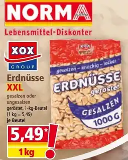 Norma Erdnüsse XXL Angebot