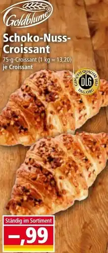 Norma Schoko-Nuss- Croissant Angebot