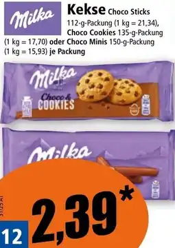 Norma Kekse Choco Sticks Angebot