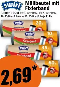 Norma Müllbeutel mit Fixierband Angebot