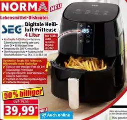 Norma Digitale Heiẞluft-Fritteuse Angebot
