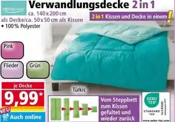 Norma Verwandlungsdecke 2 in 1 Angebot