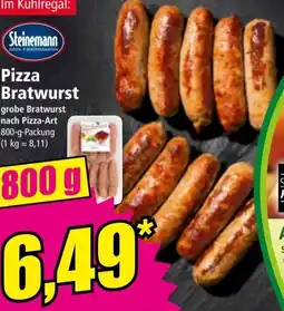 Norma Pizza Bratwurst Angebot