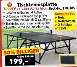 Norma Tischtennisplatte Angebot