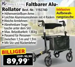 Norma Faltbarer Alu- Rollator Angebot