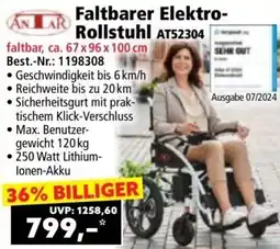 Norma Faltbarer Elektro- Rollstuhl Angebot