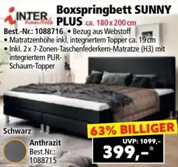 Norma Boxspringbett Sunny Plus Angebot