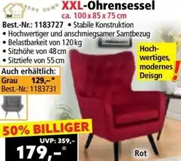 Norma XXL-Ohrensessel Angebot