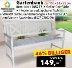 Norma Gartenbank Angebot