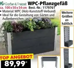 Norma WPC-Pflanzgefäß Angebot